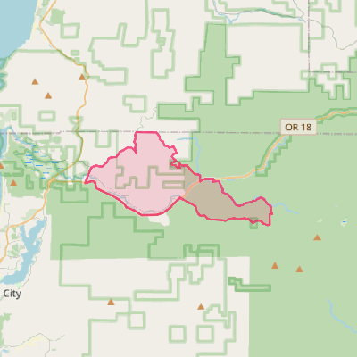 Map of Rose Lodge