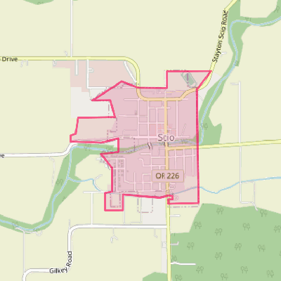 Map of Scio