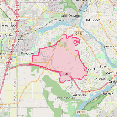 Map of Stafford