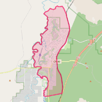 Map of Sunriver