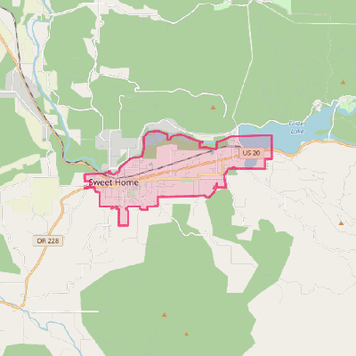 Map of Sweet Home