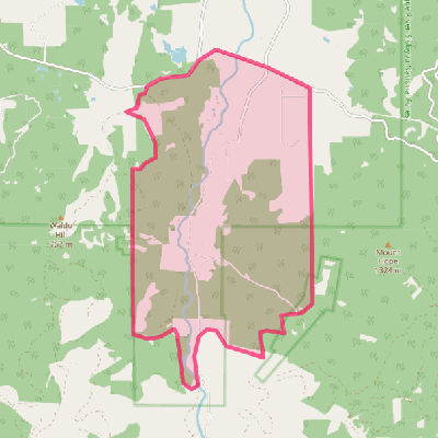 Map of Takilma