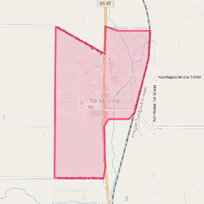 Map of Terrebonne