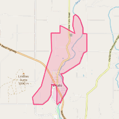 Map of Tumalo
