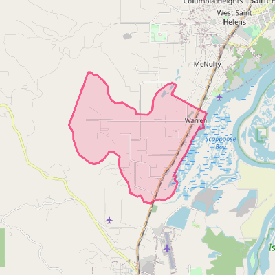 Map of Warren