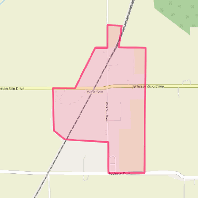 Map of West Scio