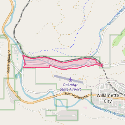 Map of Westfir