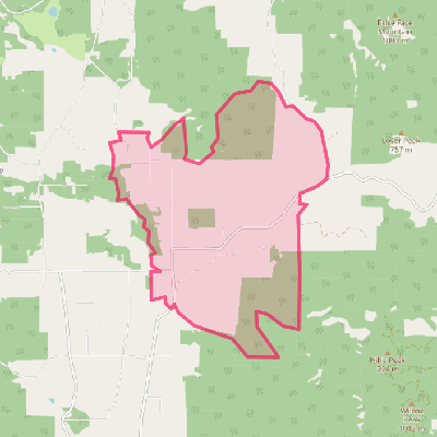 Map of Wimer