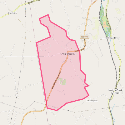 Map of Ackermanville