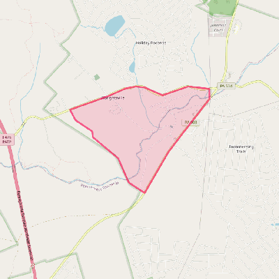 Map of Albrightsville