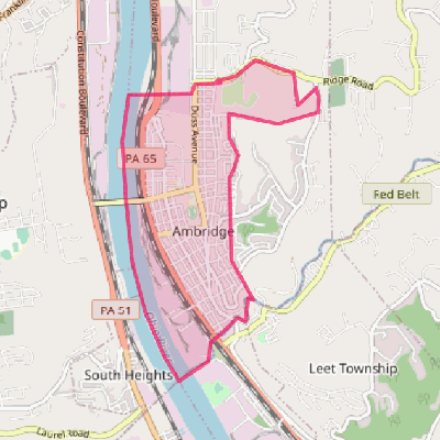 Map of Ambridge