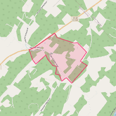 Map of Atkinson Mills