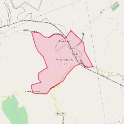 Map of Avella