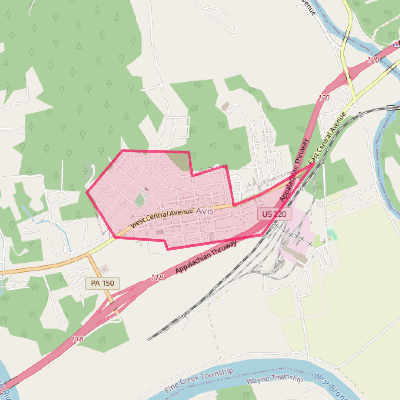 Map of Avis