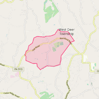 Map of Bairdford