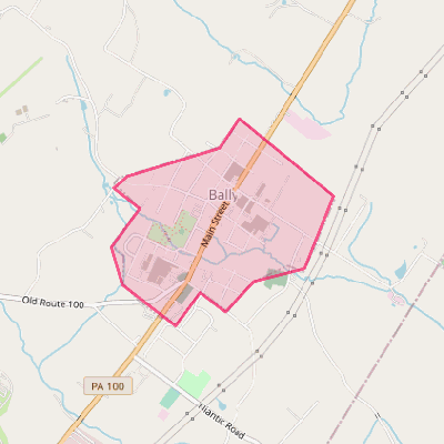 Map of Bally