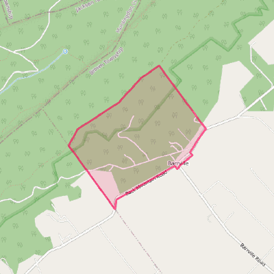 Map of Barrville