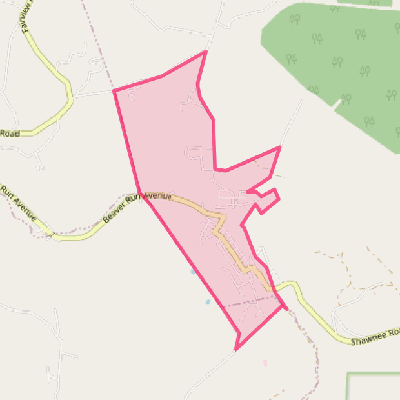 Map of Beaverdale