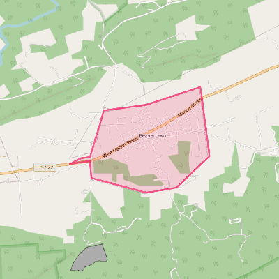 Map of Beavertown