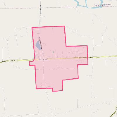 Map of Bessemer