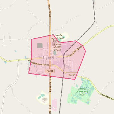 Map of Biglerville