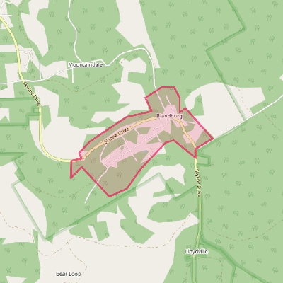 Map of Blandburg