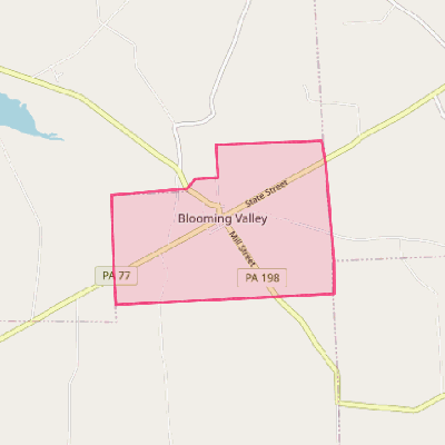 Map of Blooming Valley