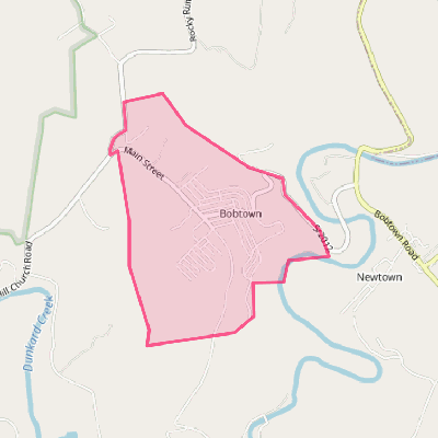 Map of Bobtown