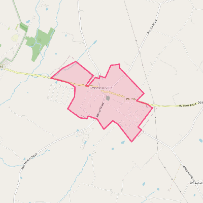 Map of Bonneauville