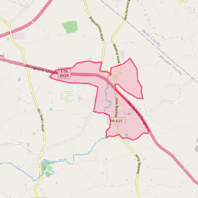 Map of Bowmansville