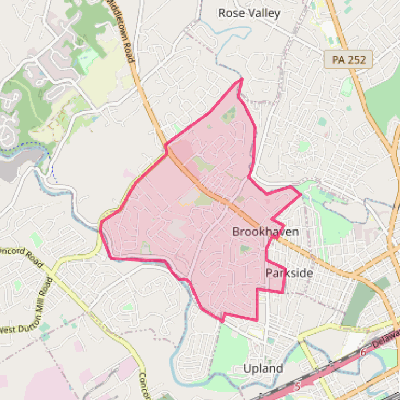 Map of Brookhaven