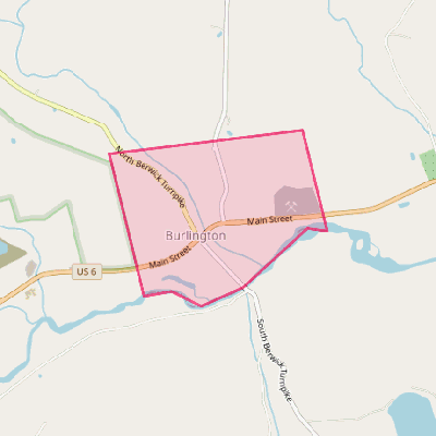 Map of Burlington