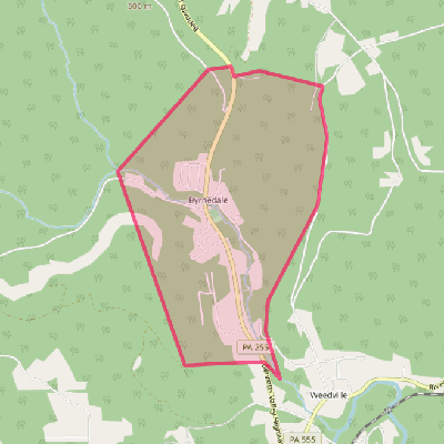 Map of Byrnedale