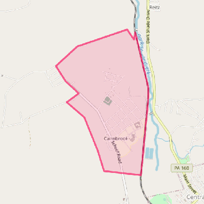 Map of Cairnbrook