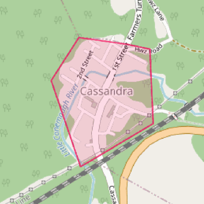 Map of Cassandra