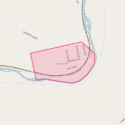 Map of Casselman