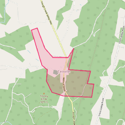 Map of Cassville