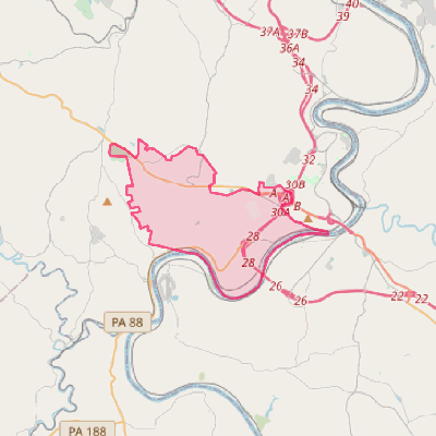 Map of Centerville