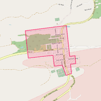Map of Centralia