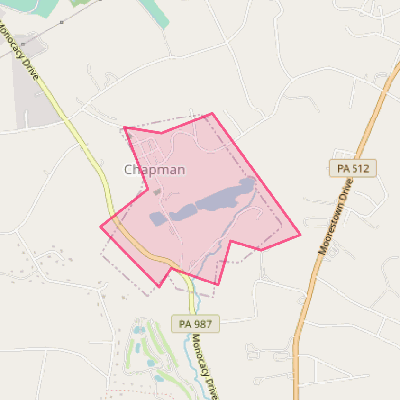 Map of Chapman