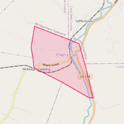 Map of Cherry Tree