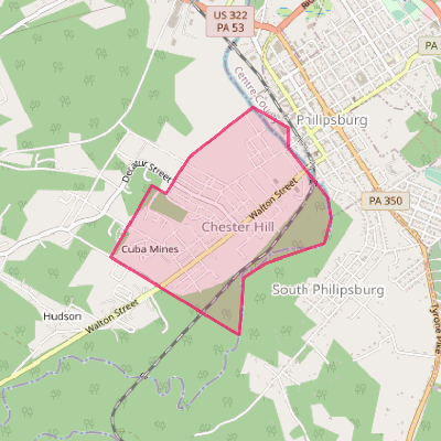 Map of Chester Hill