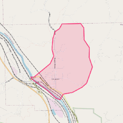 Map of Chewton