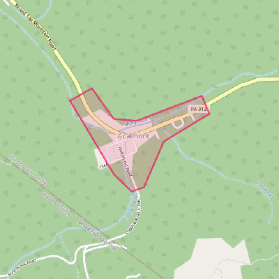 Map of Coalmont