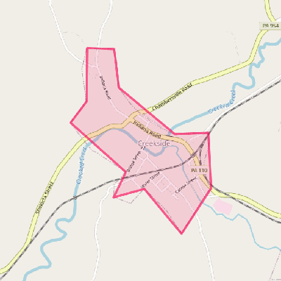 Map of Creekside