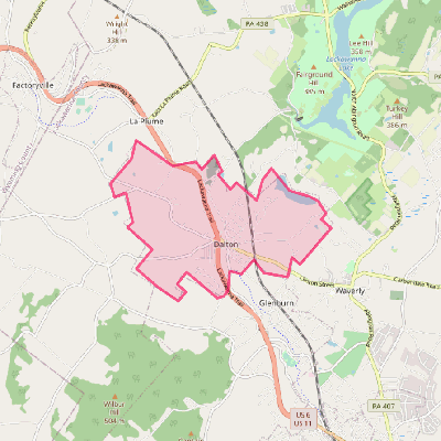 Map of Dalton