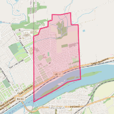 Map of East Berwick