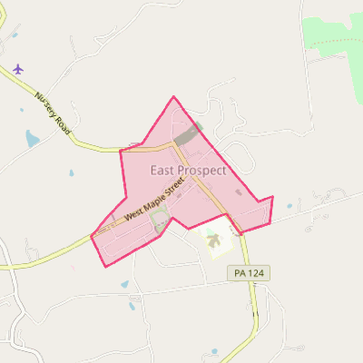 Map of East Prospect