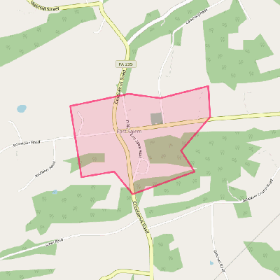 Map of East Salem