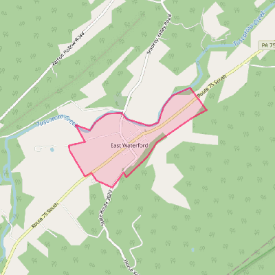 Map of East Waterford